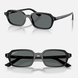 NWT Ray Ban Zuri Bio-based Black Polarized Sunglasses size 52-19 RB4455